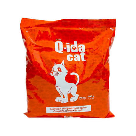 Q IDA CAT POR 500 GRAMOS